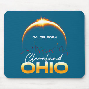 Mousepad Eclipse Solar Cleveland Ohio Total