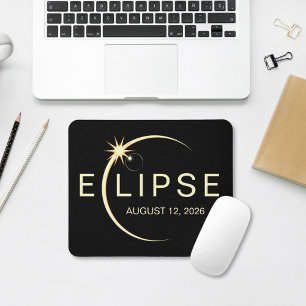 Mousepad Eclipse Solar de Astronomia Evento 2026