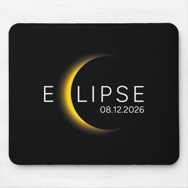 Mousepad Eclipse Solar Eclipse Total Total (Frente)