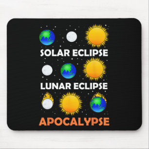 Mousepad Eclipse Solar Espaço do Professor de Ciência Lunar