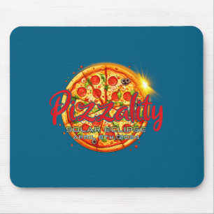 Mousepad Eclipse Solar Pizzalidade Eclipse Ilustração de Pi