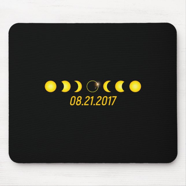 Mousepad Eclipse Solar Total 2017 (Frente)