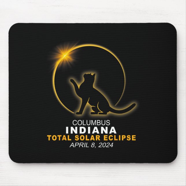 Mousepad Eclipse Solar Total 2024 (Frente)