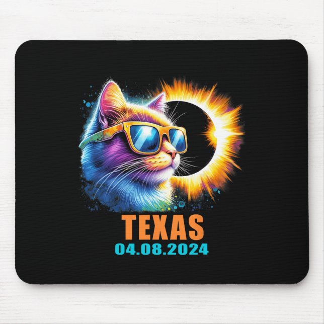 Mousepad Eclipse Solar Total 2024 Gamas de Eclipse Solar de (Frente)