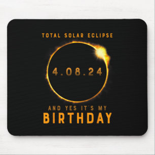 Mousepad Eclipse Solar Total e Sim É O Meu Aniversário de A