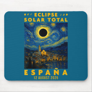 Mousepad Eclipse Solar Total Espanha 2026