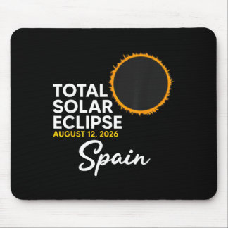 Mousepad Eclipse Solar Total na Espanha em 12 de agosto de