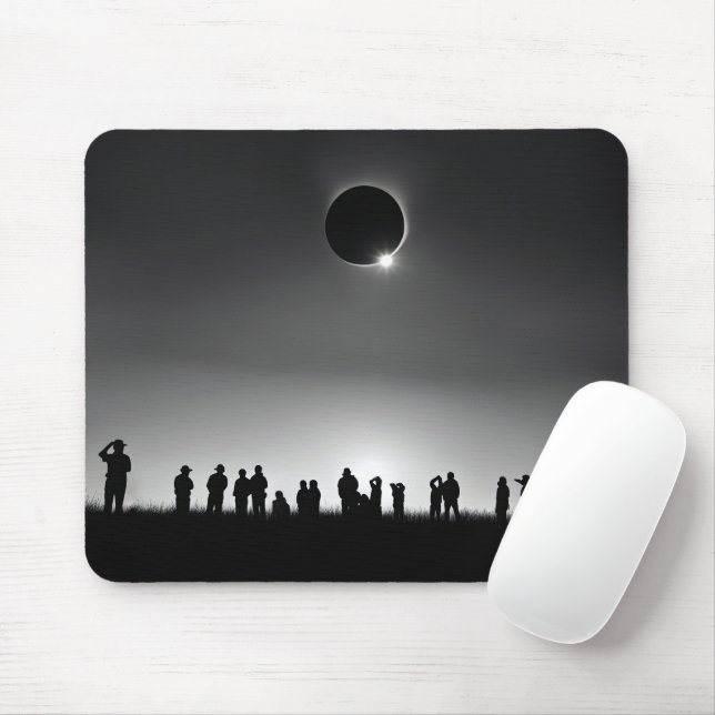 Mousepad Eclipse Total do Sol (Com mouse)