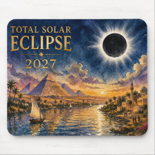Mousepad Eclipse Total Solar 2027 Egito