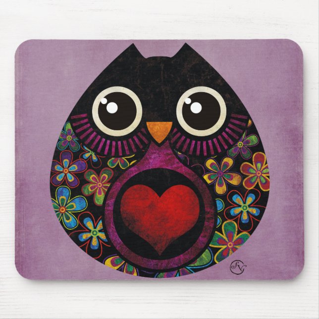 Mousepad eclosão da coruja (Frente)