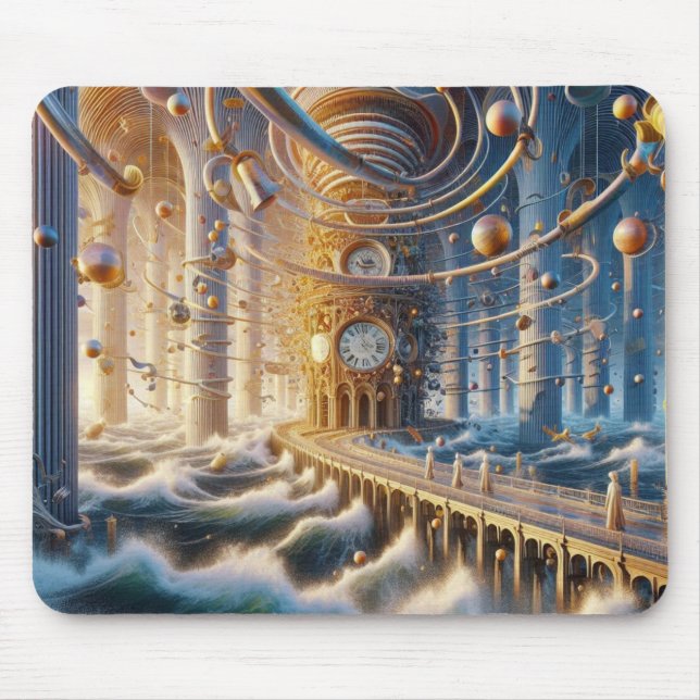 Mousepad Ecos de 73: O Labirinto do Oceano Cronos (Frente)