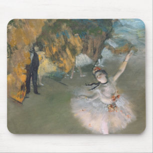 Mousepad Edgar Degas a estrela, ou dançarino no palco
