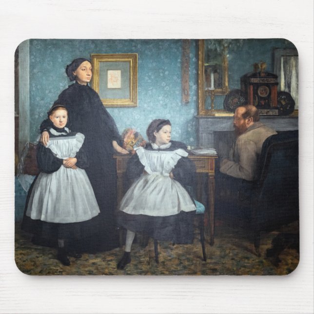 Mousepad Edgar Degas - A Família Bellelli (Frente)
