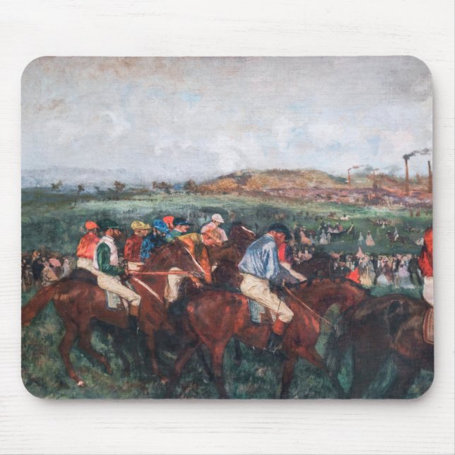 Mousepad Edgar Degas - Cavalheiros Race (Frente)