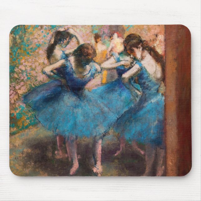Mousepad Edgar Degas - Dançarinos em azul (Frente)