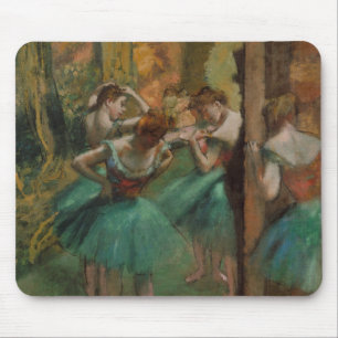 Mousepad Edgar Degas Dancers Pink e Green