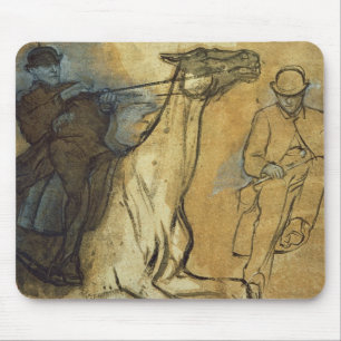 Mousepad Edgar Degas dois estudos dos cavaleiros