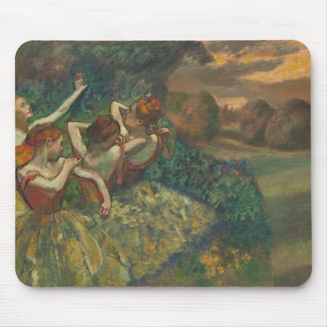 Mousepad Edgar Degas Four Dancers Impressionista (Frente)