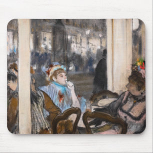 Mousepad Edgar Degas - Mulheres num Café Terrace à Noite