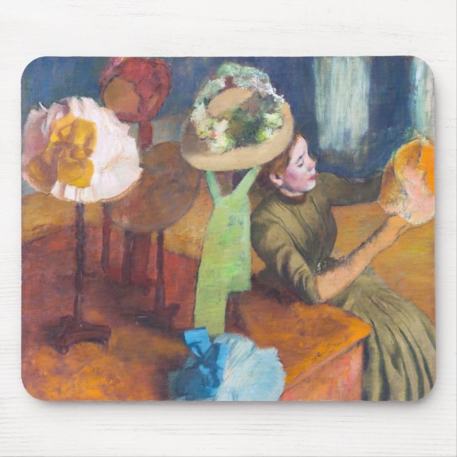 Mousepad Edgar Degas - O Compro Millinery (Frente)
