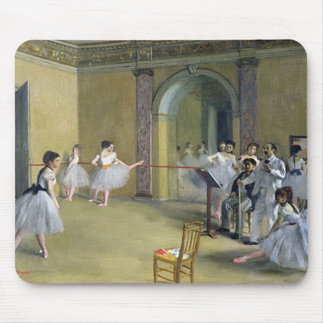 Mousepad Edgar Degas | o vestíbulo da dança (Frente)