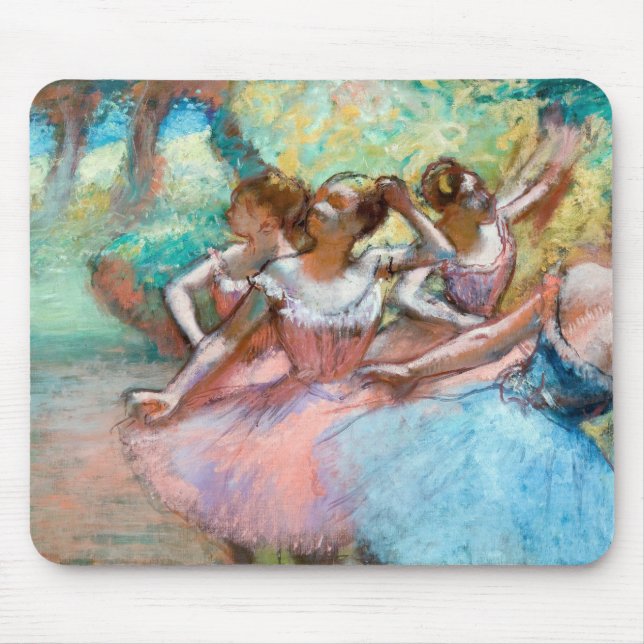 Mousepad Edgar Degas - Quatro Ballerinas no Palco (Frente)