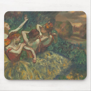 Mousepad Edgar Degas Quatro estações na cabeça única,