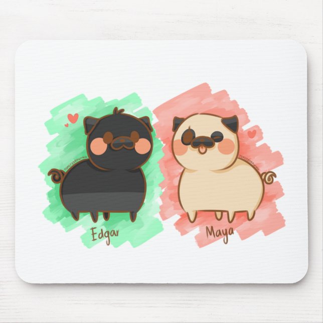 Mousepad Edgar e Maya (Frente)