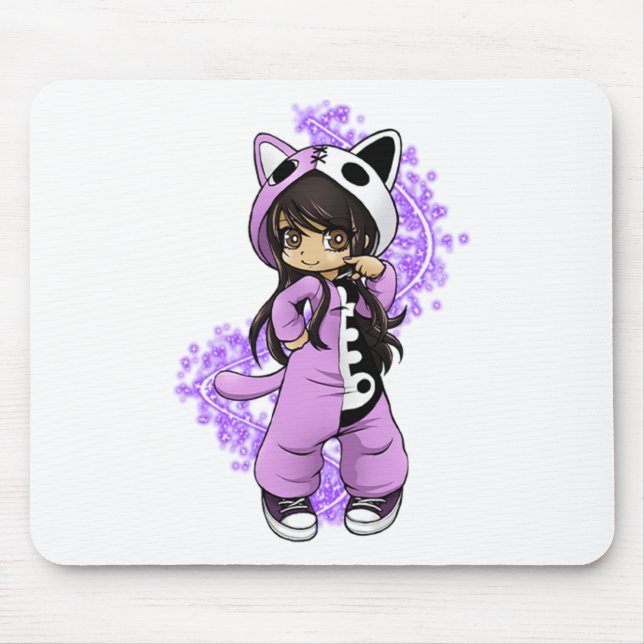 Mousepad Edição limitada oficial do Aphmau (Frente)
