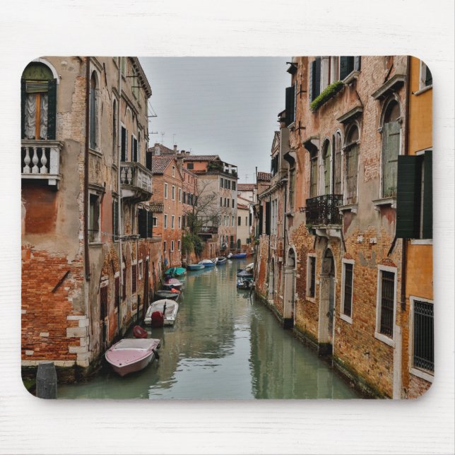 Mousepad Edifícios ao longo dos canais de Veneza (Frente)