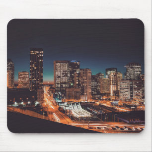 Mousepad edifícios de paisagem urbana