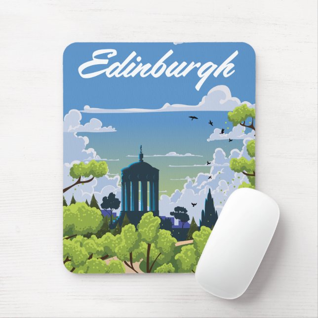 Mousepad Edimburgo Escócia (Com mouse)