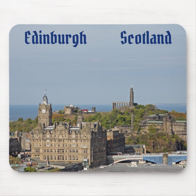 Mousepad Edimburgo, Escócia Mat De Rato (Frente)