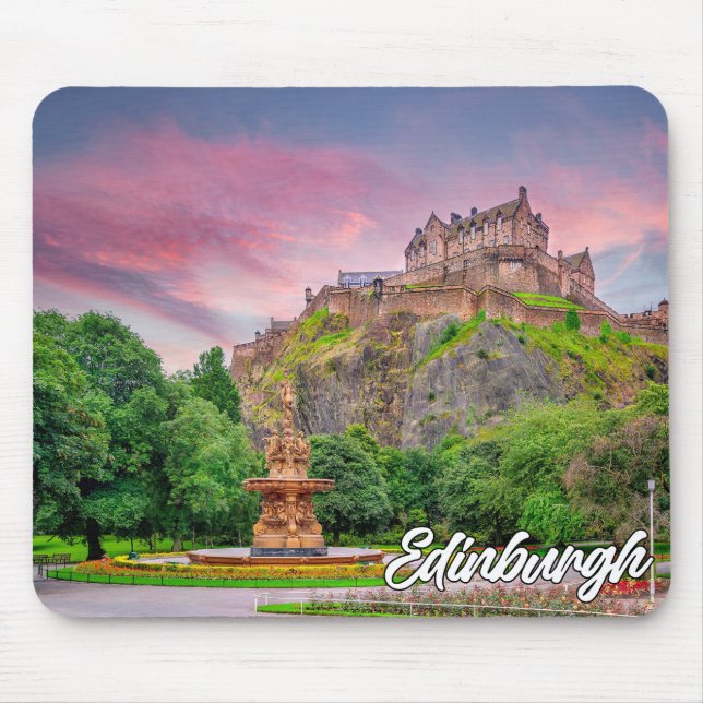 Mousepad Edimburgo, Escócia, Reino Unido (Frente)