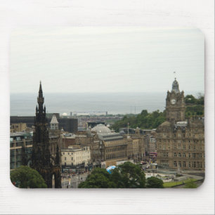 Mousepad Edinburgh Skyline 001