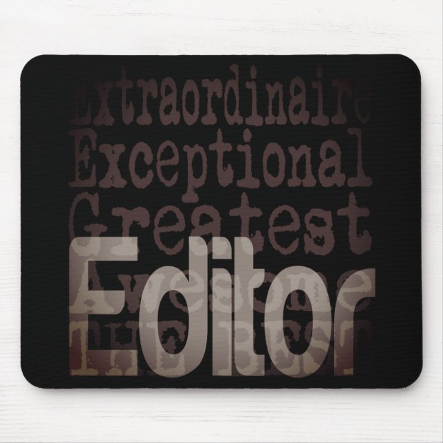 Mousepad Editor Extraordinário (Frente)