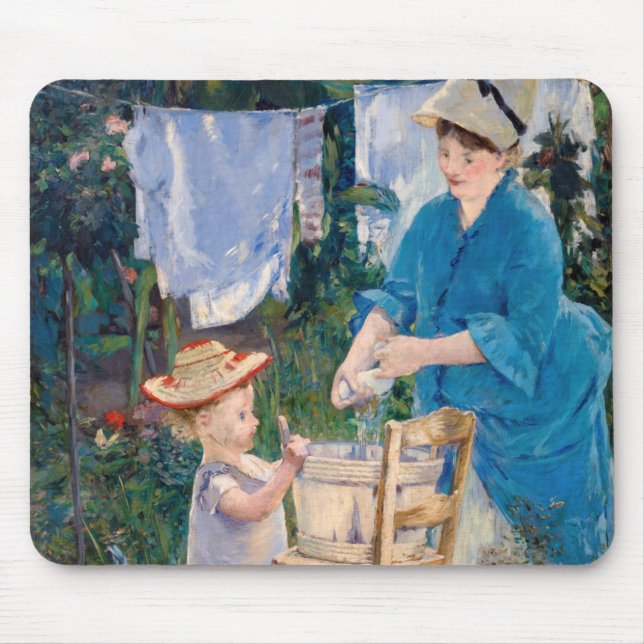 Mousepad Edouard Manet - Roupa (Frente)