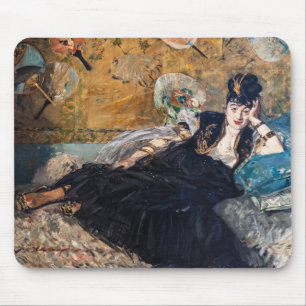 Mousepad Edouard Manet - Senhora com ventiladores