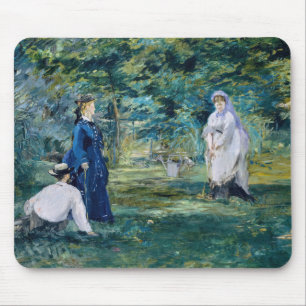 Mousepad Edouard Manet - Um Jogo de Croquet
