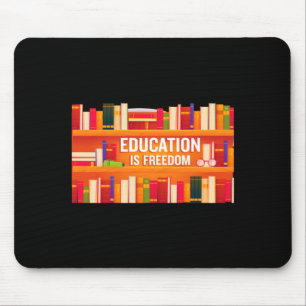 Mousepad Educação É Liberdade História Negra Afro-Americana
