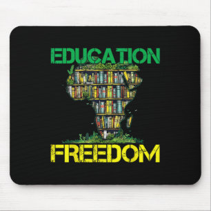 Mousepad Educação é Liberdade História Negra Mês Africano T