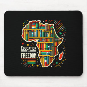 Mousepad Educação É Liberdade História Negra Orgulhosa Afri