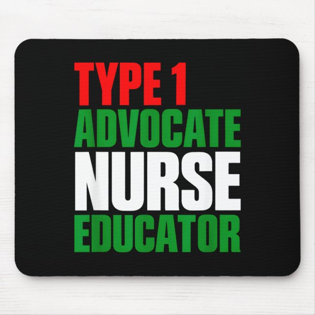 Mousepad educador enfermeiro defensor tipo 1 (Frente)