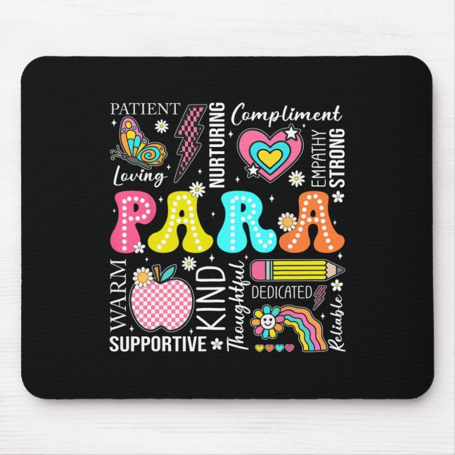 Mousepad Educador Para Profissional 1º Dia de Volta às Aula (Frente)