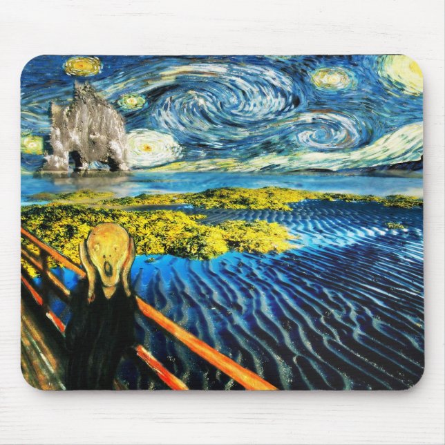 Mousepad Edvard encontra Vincent (Frente)