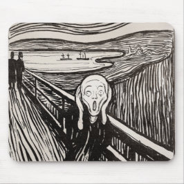 Mousepad Edvard Munch, A Famosa Do Impressão Do Lithógrafo