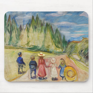 Mousepad Edvard Munch - A Floresta de Fairytale