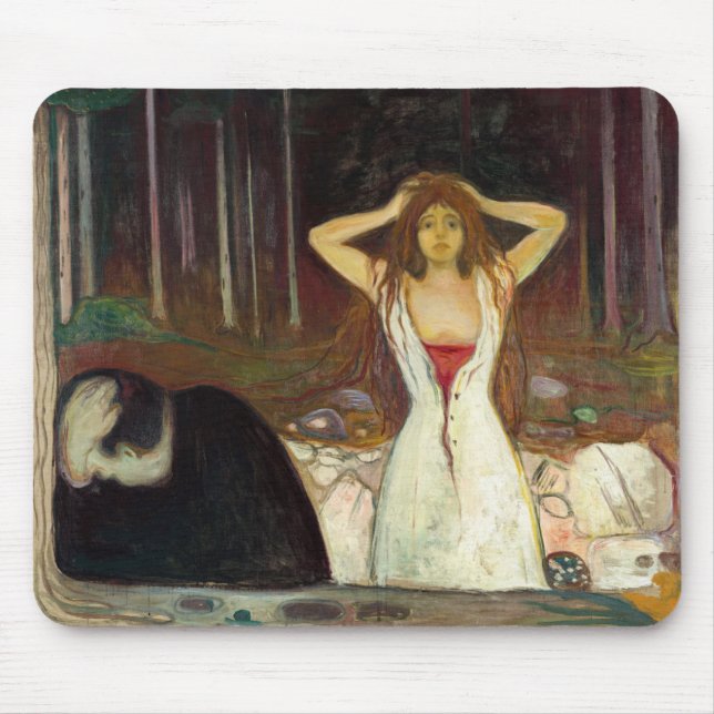 Mousepad Edvard Munch - Ashes (Frente)