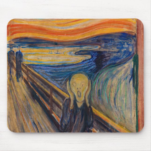 Mousepad Edvard Munch - O Gritar 1893 (Frente)