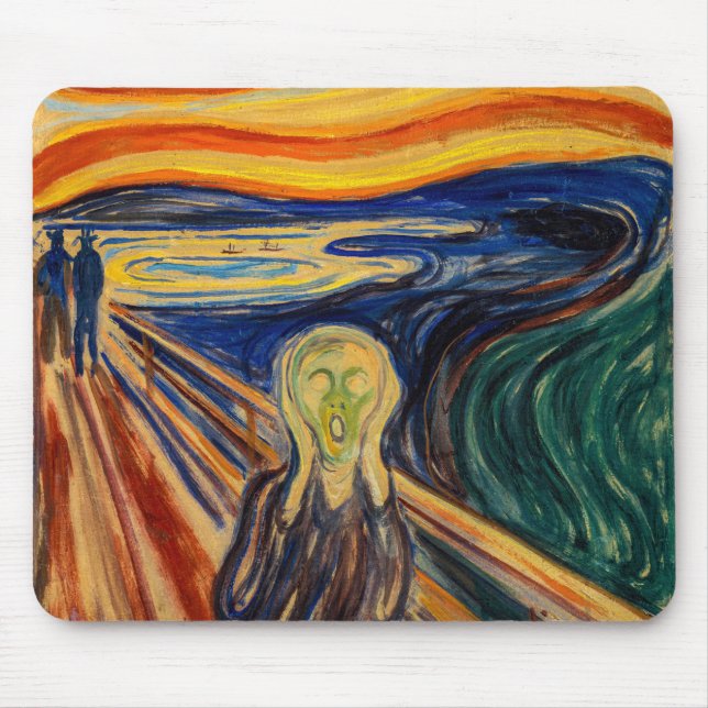 Mousepad Edvard Munch - O Gritar 1910 (Frente)